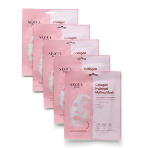 DERMAL Multi Made In Korea 5pk Collagen Hydrogel Melting Masks